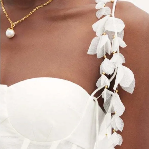 Zimmermann Botanica Silk Linen Petal Gown - Picture 8 of 15